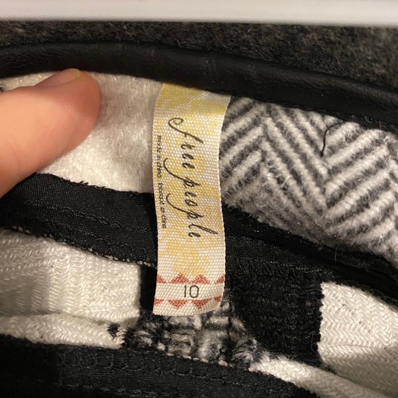 Free people plaid mini skirt - Picture 2 of 2